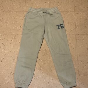 Primark Gray Joggers with 75 Print